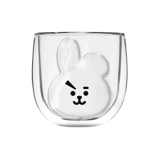 Cute Cartoon Double-Wall Glass