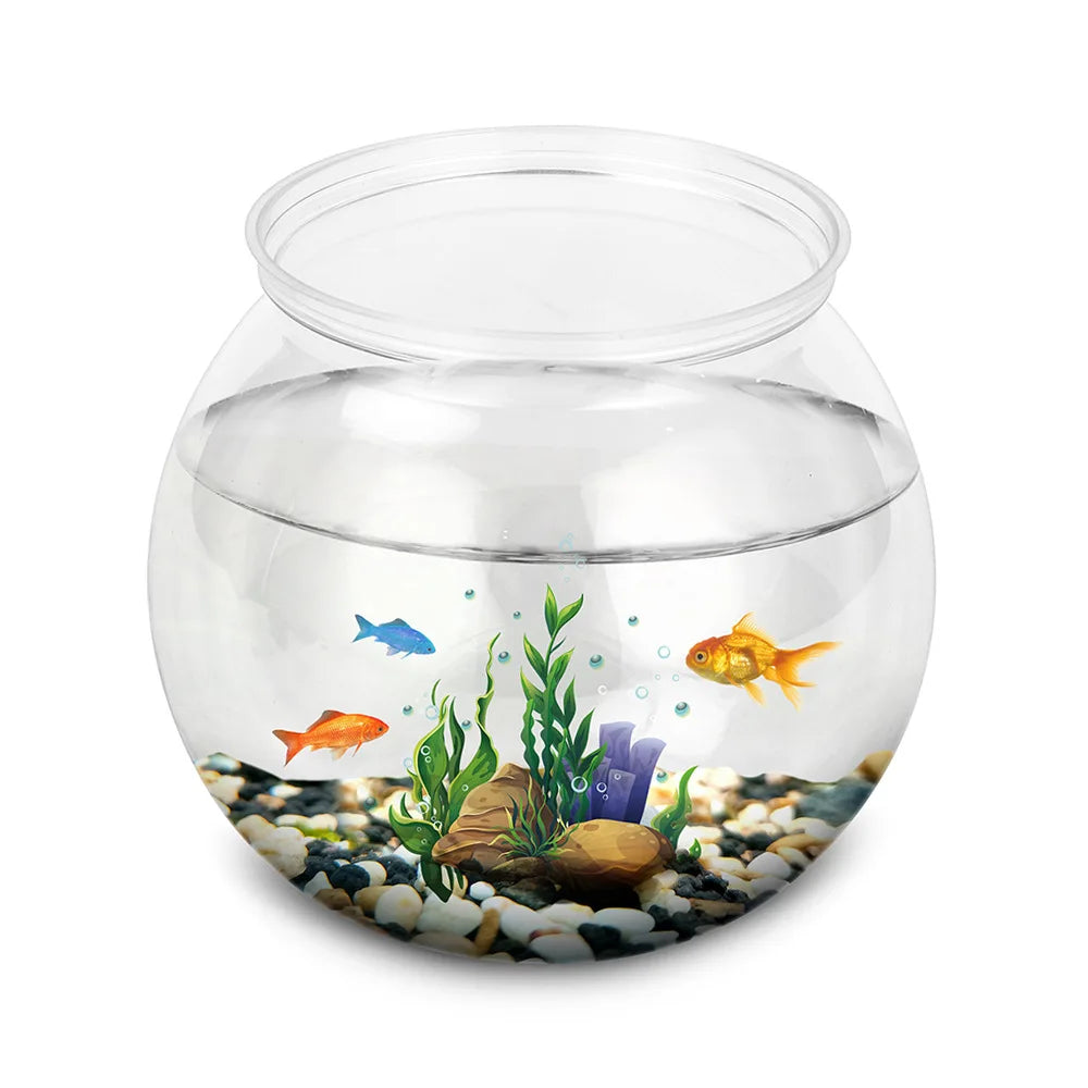 Round Desktop Aquariums for Mini Fish