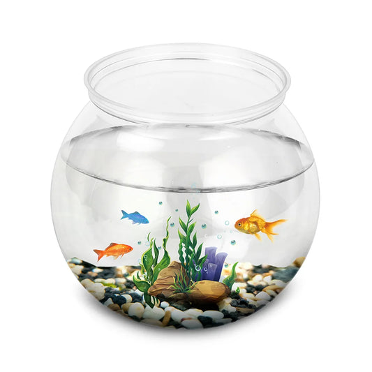 Round Desktop Aquariums for Mini Fish