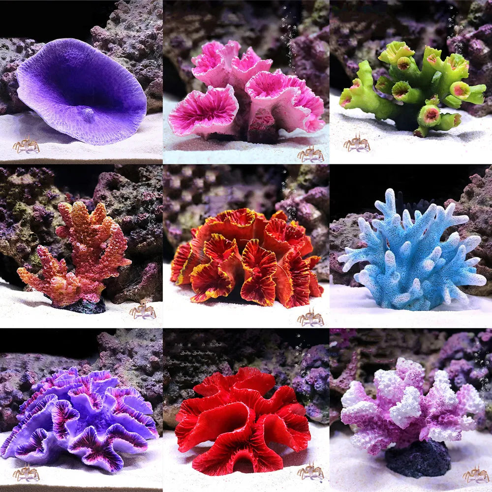 Coral Reef Aquarium Ornaments Landscaping