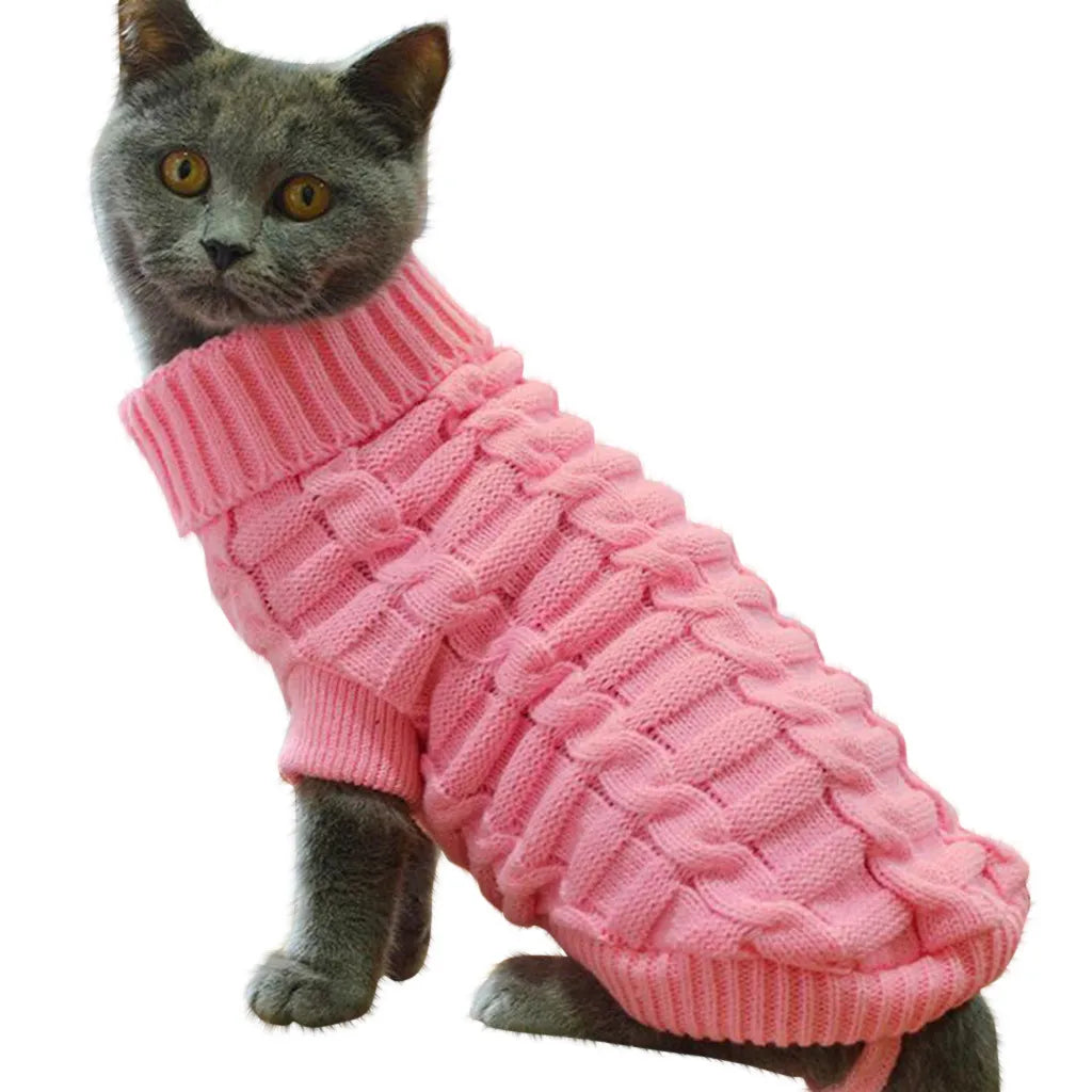 Classic Knitted Cat Jumper