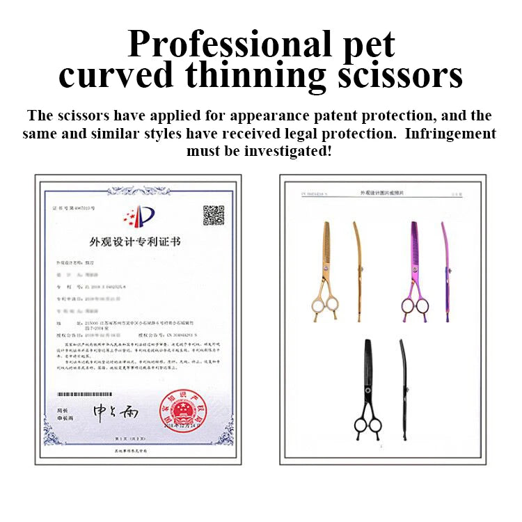 Professional Grooming Shears