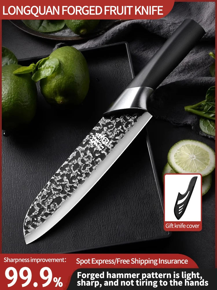 Sharp Forged Santoku Knife for Meat & Vegetable