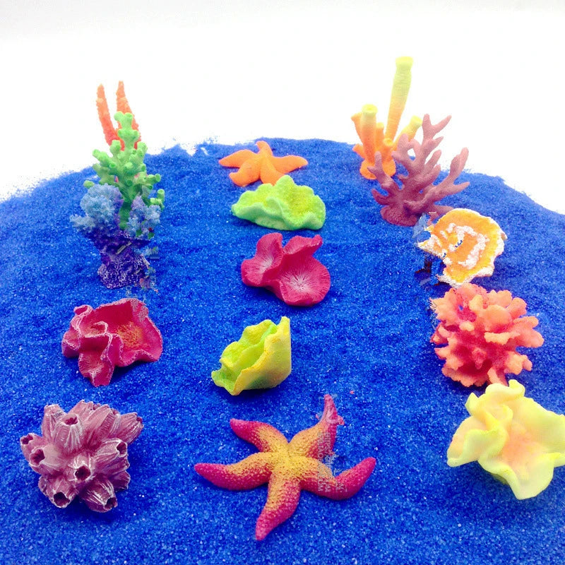 Mini Resin Fish Tank Plant Decorations