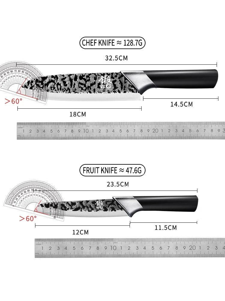 Sharp Forged Santoku Knife for Meat & Vegetable