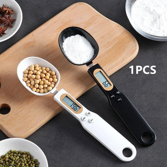 Precision Digital Kitchen Spoon Scale - LCD Display for Food & Coffee Measurement