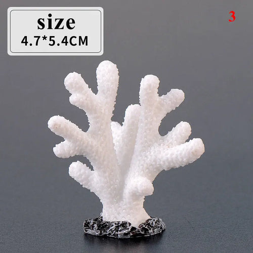 Mini Resin Fish Tank Plant Decorations