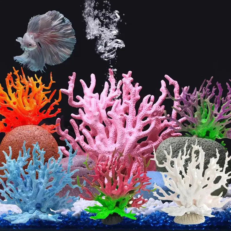 Aquarium Coral Simulation Plant Landscape Decoration