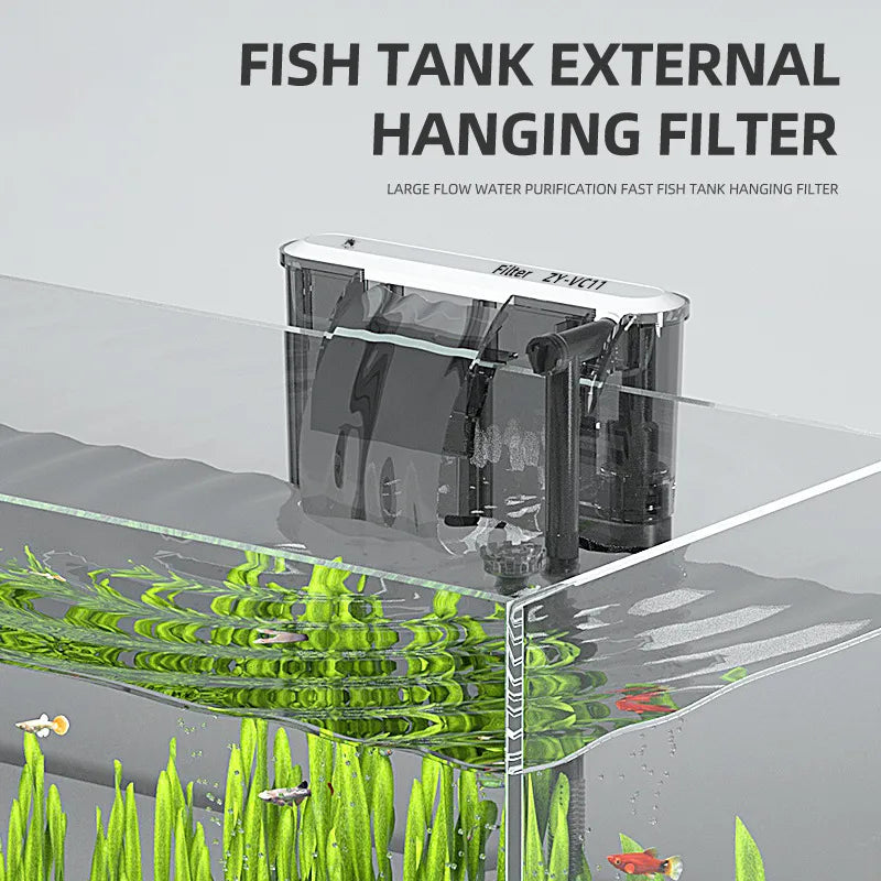 Wall-mounted Aquarium External Filter