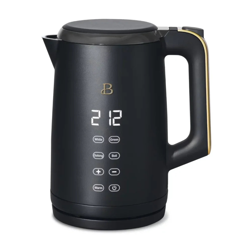 Black Portable Kettle Self-Heating Thermos