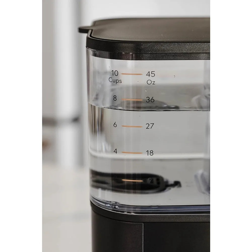 Luxury 10-Cup Smart Drip Coffee Maker: Thermal Carafe, WiFi, Voice Command