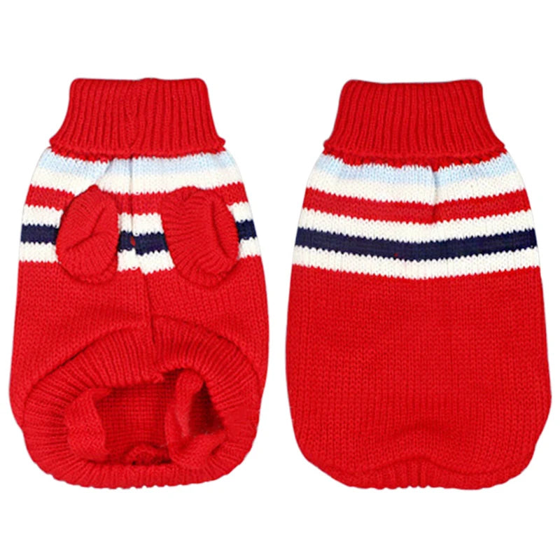 Warm Winter Pet Knitwear