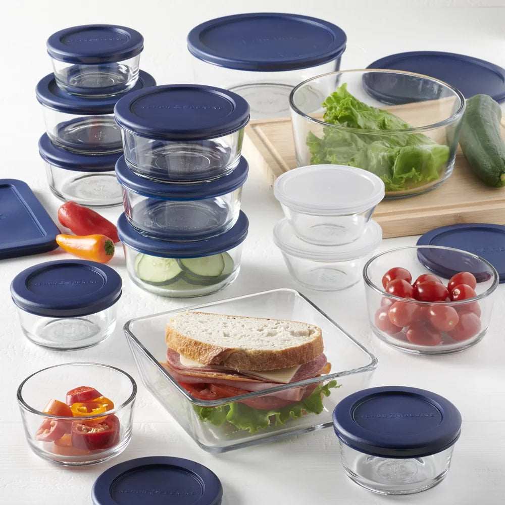 Anchor Hocking 30-Pc Glass Storage Set