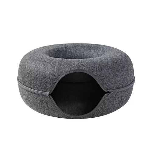 Donut Cat Bed Pet Cat Tunnel