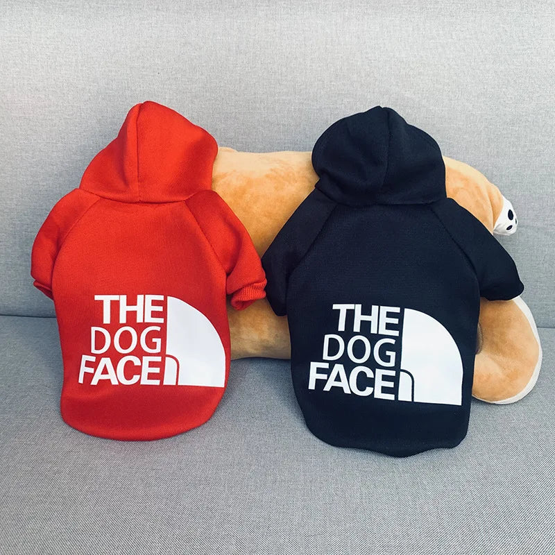 Dog Face Wind Hoodie