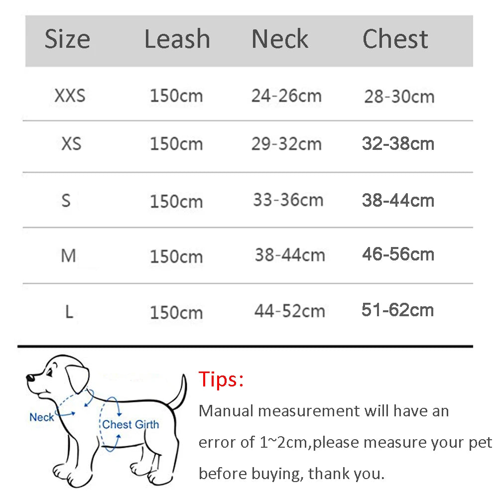 Harness and Leash Set for Small Pet