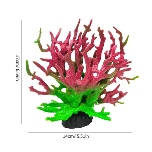 Aquarium Coral Simulation Plant Landscape Decoration