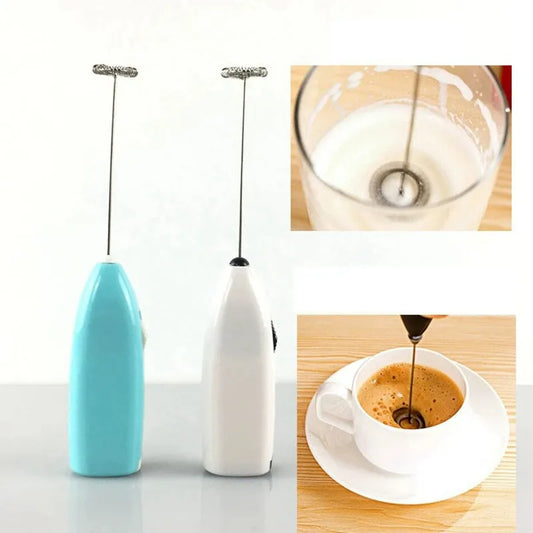 Portable Electric Milk Frother for Perfect Coffee