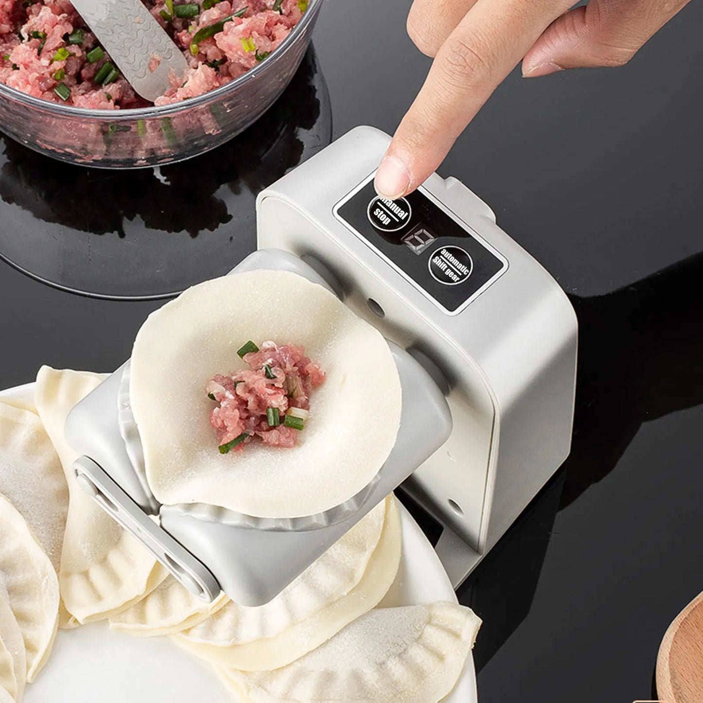 Automatic Electric Dumpling Maker Machine