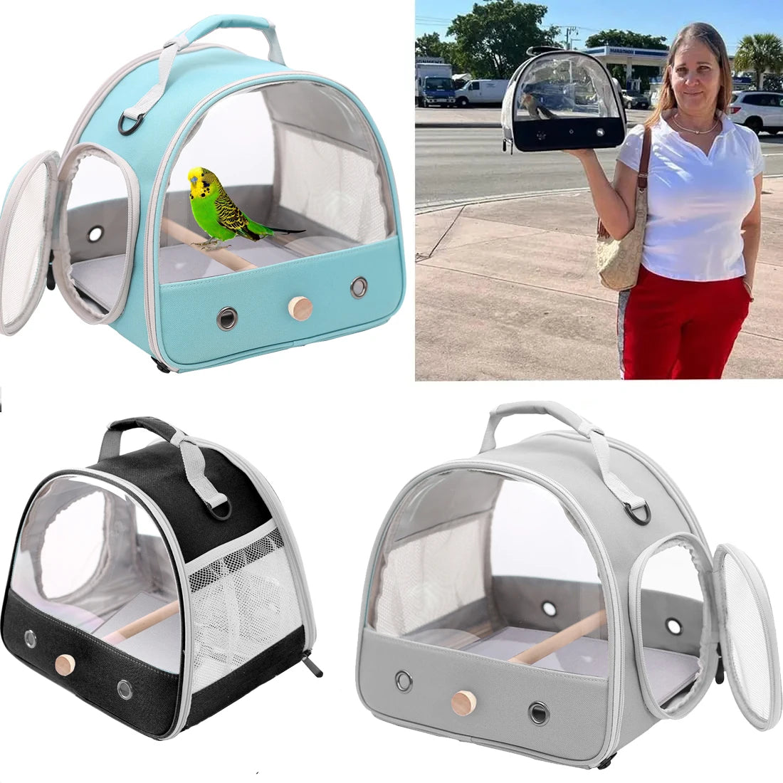 Clear Bird Breathable Transport  Carrier