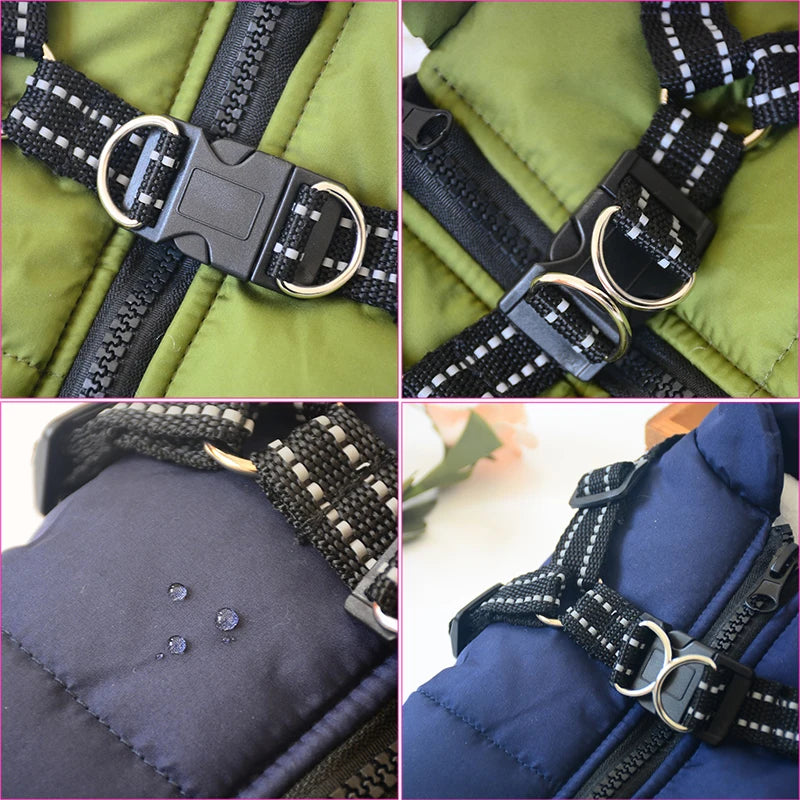 Waterproof Jacket With Harness