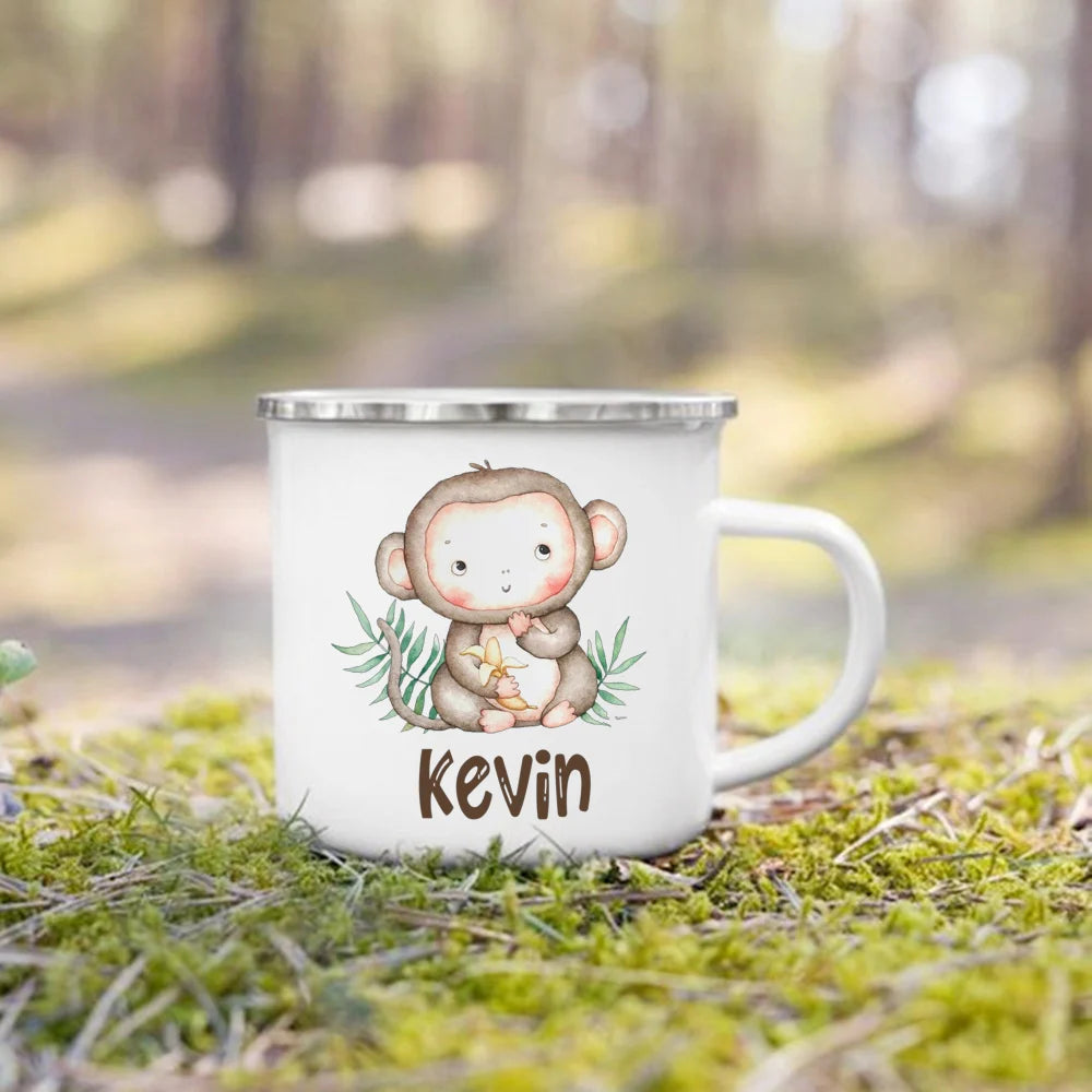 Custom Wild Animal Name Mug