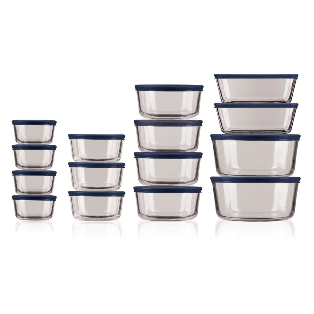 Anchor Hocking 30-Pc Glass Storage Set