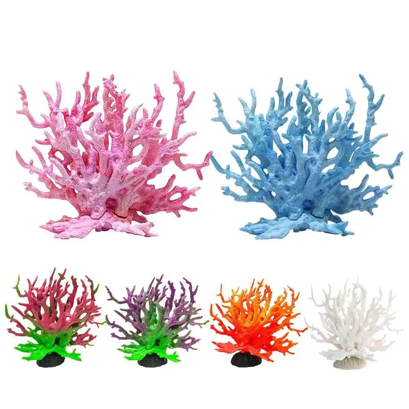 Aquarium Coral Simulation Plant Landscape Decoration