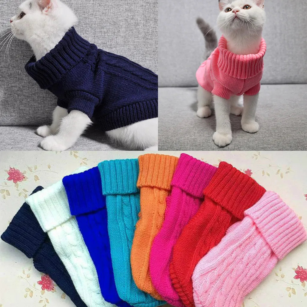 Classic Knitted Cat Jumper