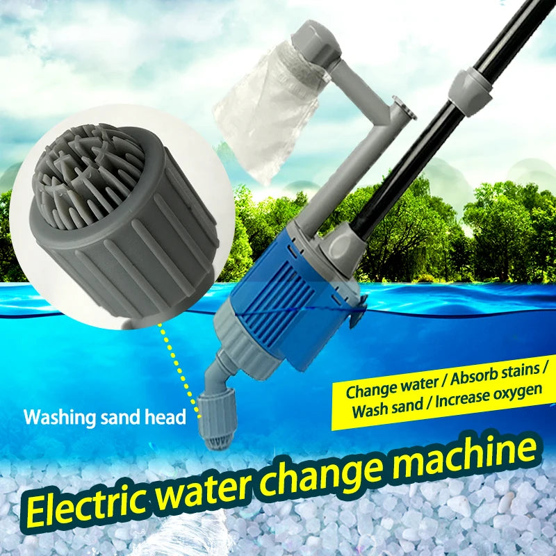 Electric Aquarium Fish Tank Water Change Pump