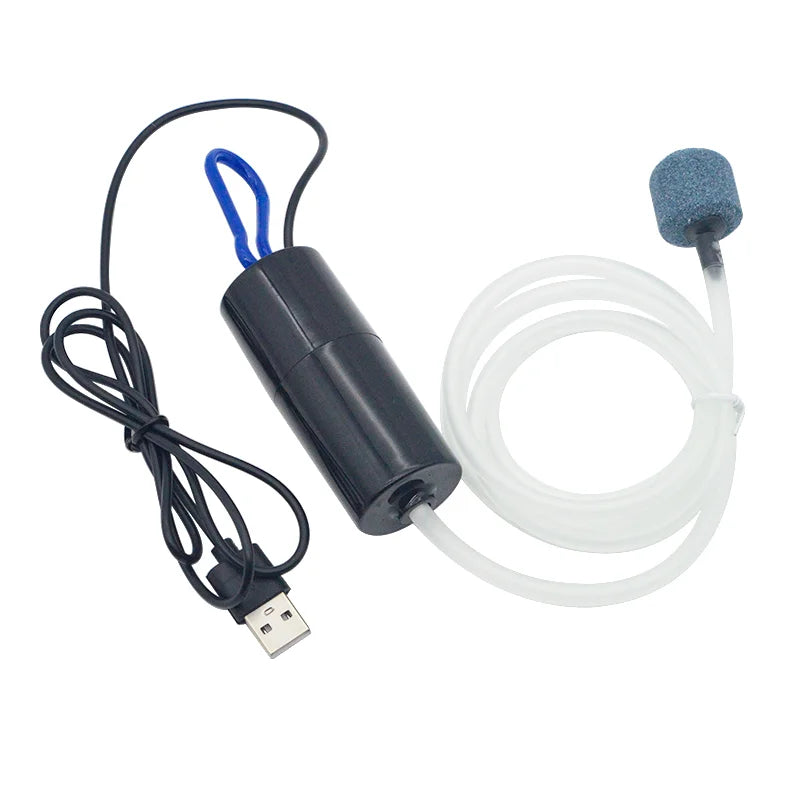 Aquarium USB Silent Air Compressor