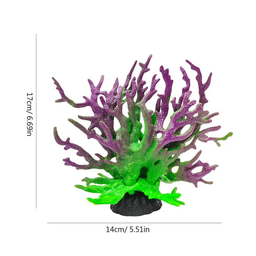 Aquarium Coral Simulation Plant Landscape Decoration