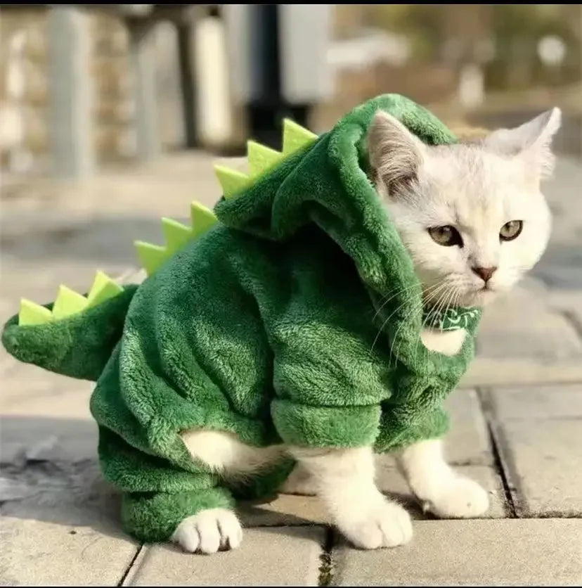 Cat-a-saurus Rex Hoodie