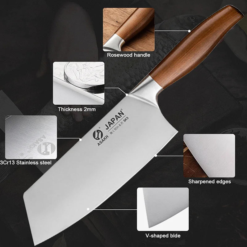 Ultimate Chef's Knives - Stainless Steel