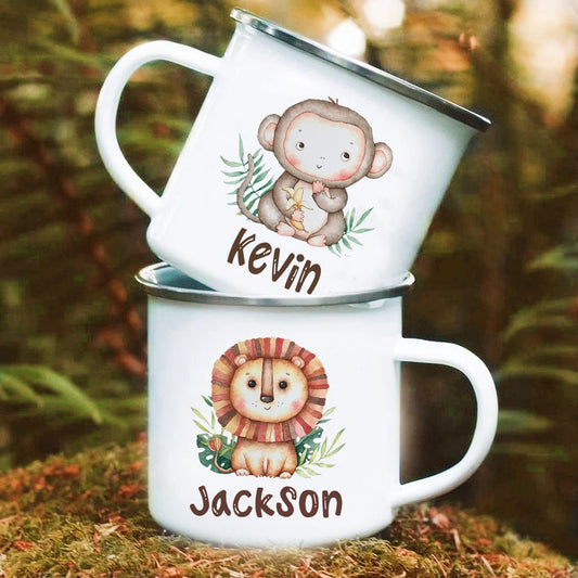 Custom Wild Animal Name Mug