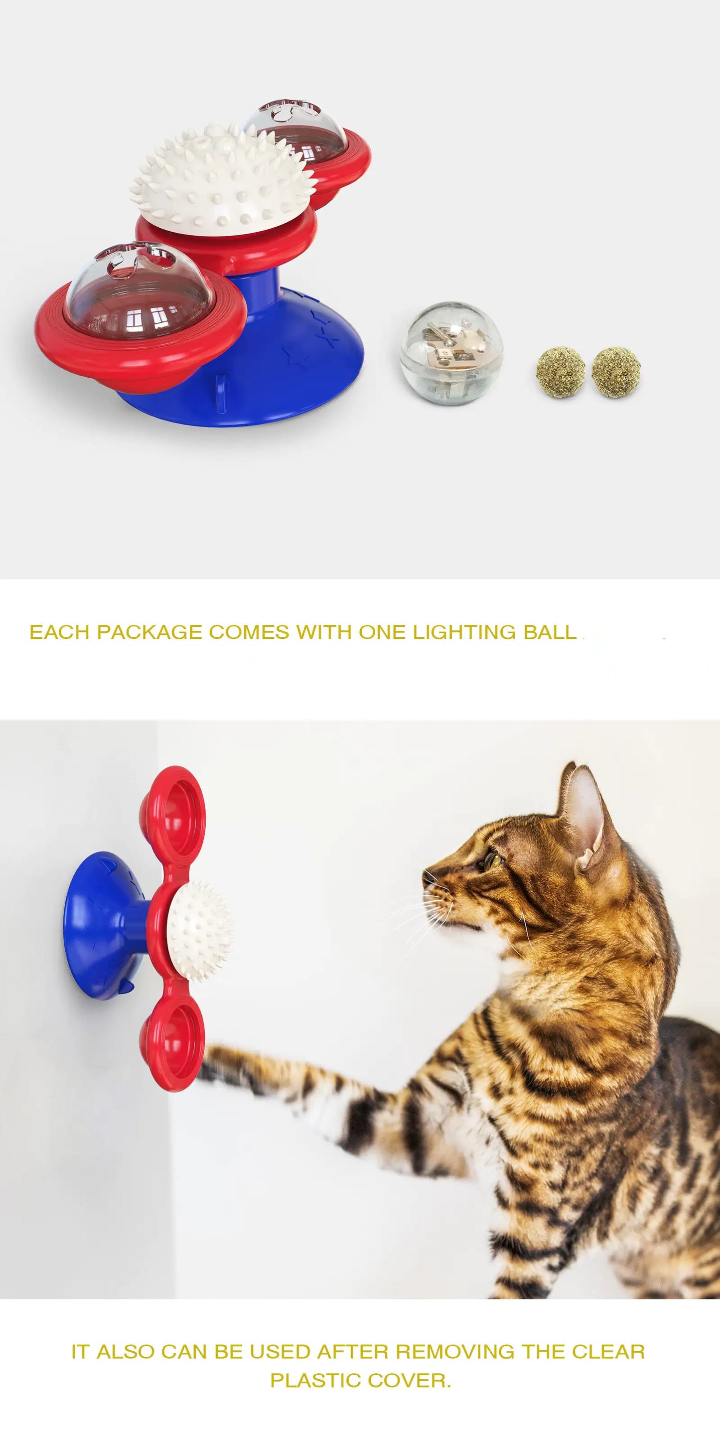 Spinner Cat Toy Massager